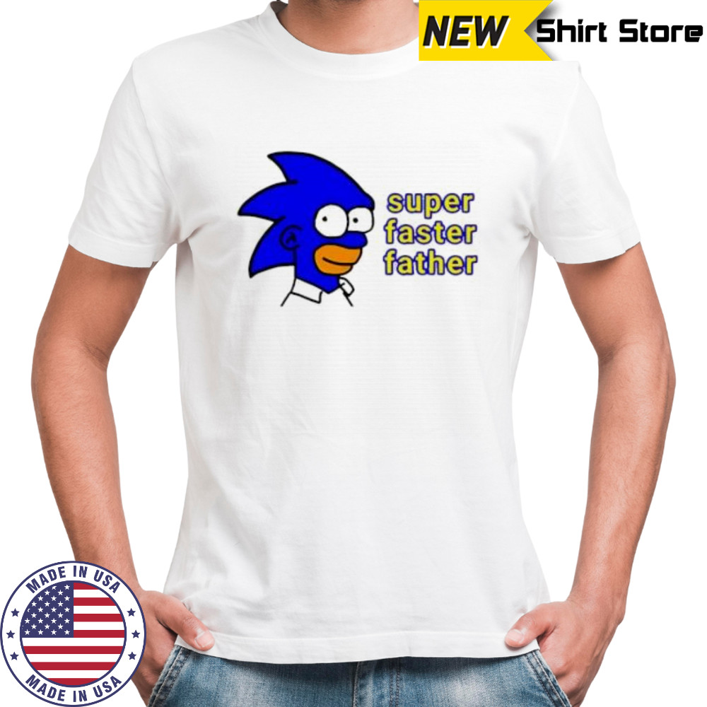 Simpsons Super Faster Father shirt