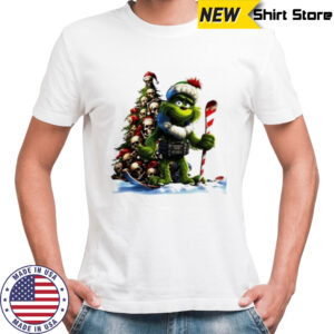 Skull Grinch Short Sleeve Performance shirt