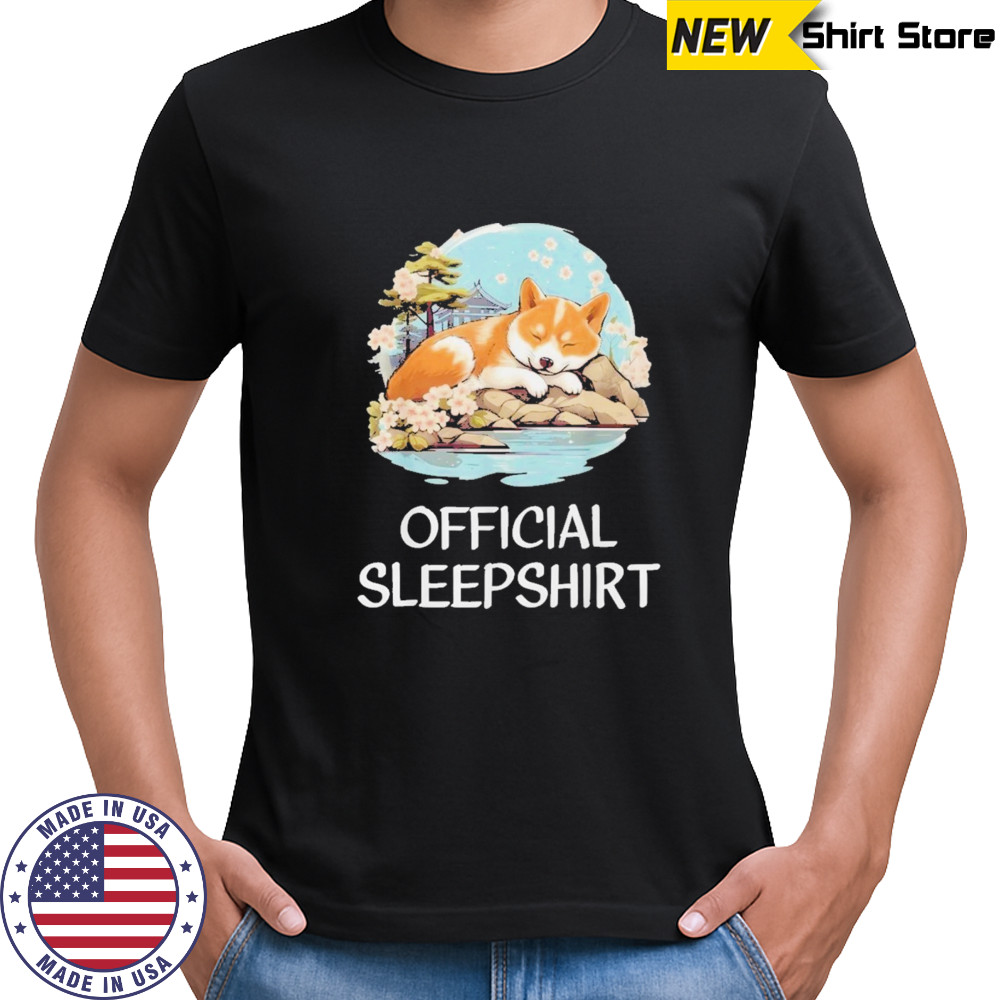 Sleepshirt Shiba Inu Pajama T-Shirt
