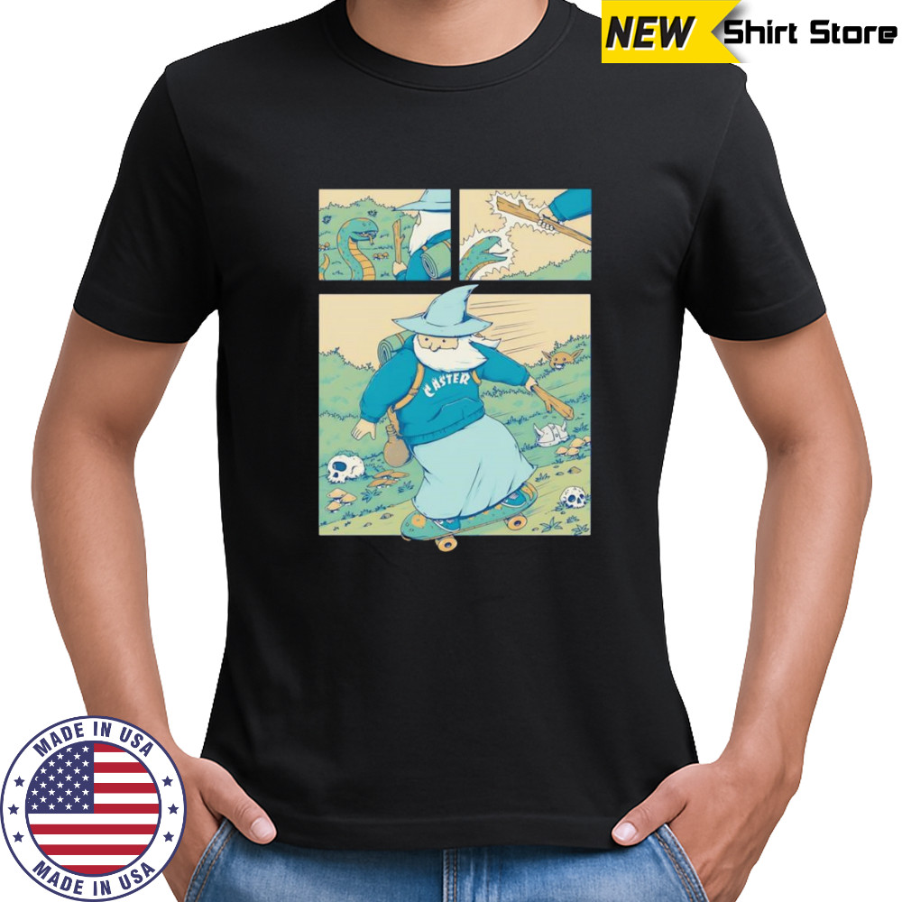 Snakeboarding Wizard shirt