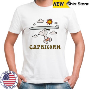 Snoopy Capricorn Zodiac shirt