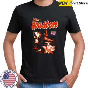 Snoopy Peanuts Ripple Junction Houston Baseball T Shirts