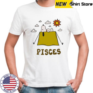 Snoopy Pisces Zodiac shirt