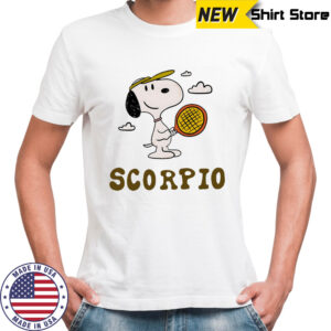 Snoopy Scorpio Zodiac shirt