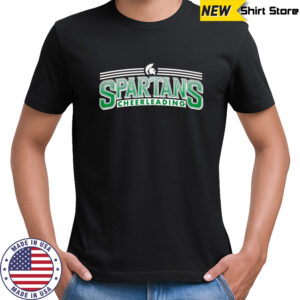 Spartans Cheerleading Stripes T-Shirt