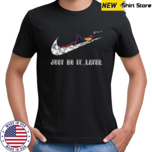 Spider Man Nike just do it later shirt