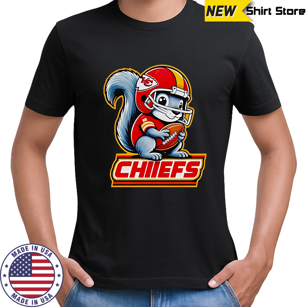 Squirrel Kansas City Chiefs shirt