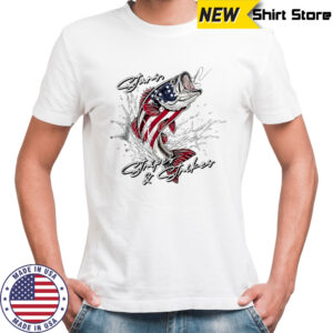 Stars stripes and strikes Bass pro shirt