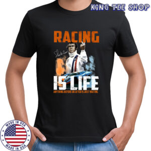 Steve Mcqueen quote Racing Is Life Anything Before Or After Is Just Waiting shirt