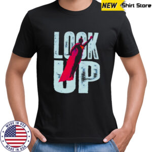Superman look up shirt