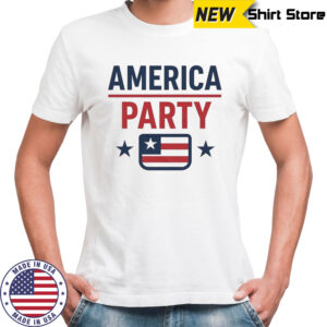 Support Elon Musk America Party T-Shirt