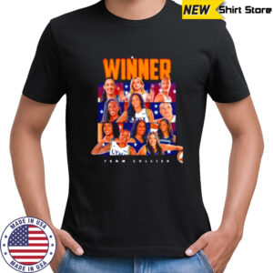 Team Collier 2025 WNBA All Star Champion Winner T Shirt