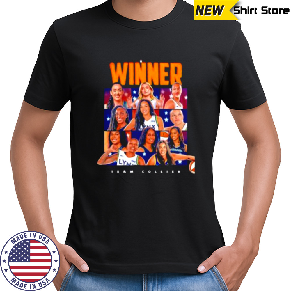 Team Collier 2025 WNBA All Star Champion Winner T Shirt