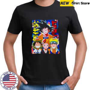 The Father of Anime Goku Luffy Naruto shirt