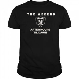 The Weeknd After Hours Til Dawn Las Vegas Raiders T-Shirt
