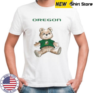 Tiny Turnip Teddy Bear X Oregon Ducks T shirt