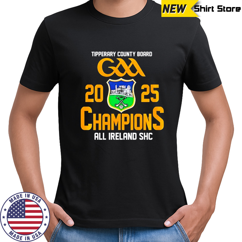 Tipperary County Board GAA 2025 Champions All-Ireland SHC shirt