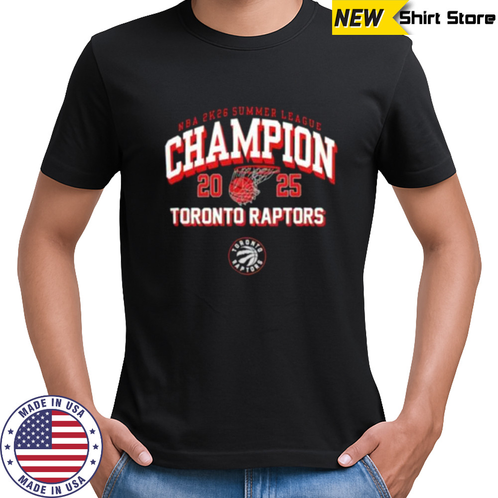 Toronto Raptors NBA 2K26 Summer League 2025 Las Vegas Champions shirt