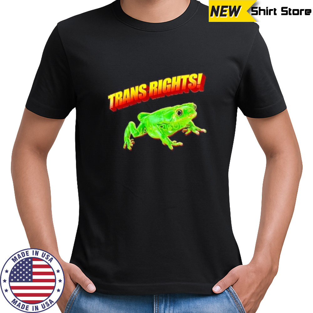 Trans Rights Frog shirt