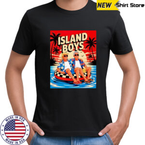 Trump Epstein Island Boys sunset shirt