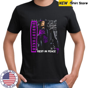 Undertaker Rest in peace shirt
