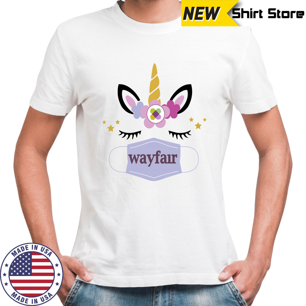 Unicorn Eyelash Wayfair Flower shirt