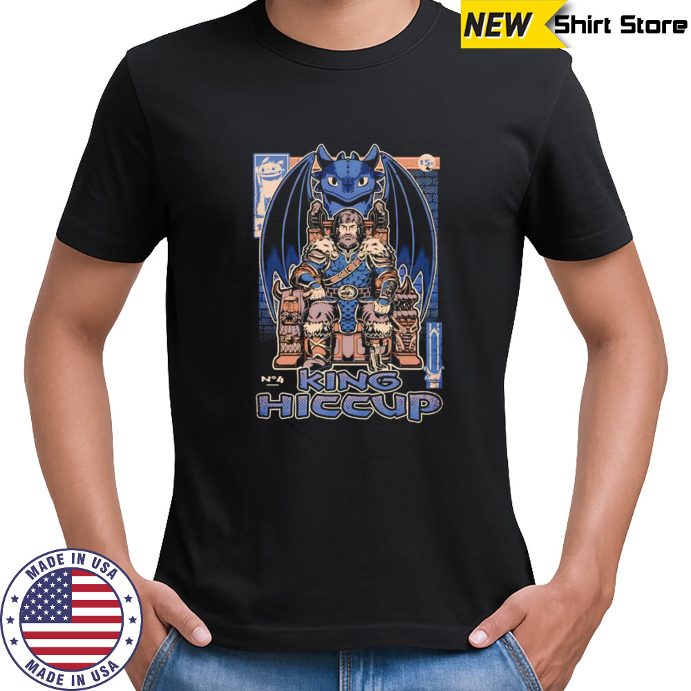 Viking Dragon King Hiccup Toothless shirt