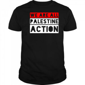 We are all Palestine action shirt