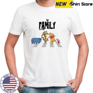 Winnie the Pooh And Friends Abbey Road The Family Happy Road shirt