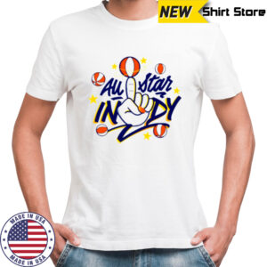 WNBA All Star Indy hand shirt