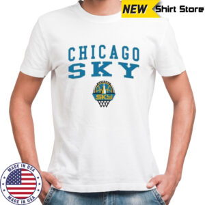 WNBA Chicago Sky Girls logo shirt