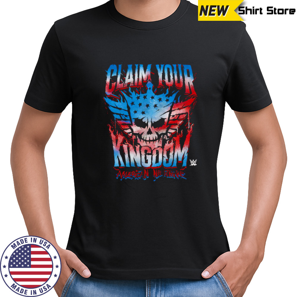 WWE Cody Rhodes Claim Your Kingdom Logo shirt