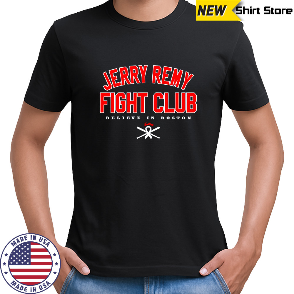1952 – 2021 Jerry Remy Fight Club T-shirts
