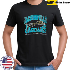 1993 Jacksonville Jaguars Vintage Big Spellout Banned Logo NFL Shirt