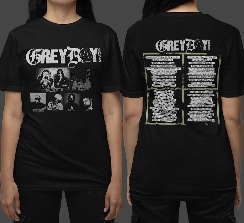 GreyDay 2025 Tour Shirt, Suicideboys, Hip-Hop, G59 Shirt, Gift for Fan Fastship