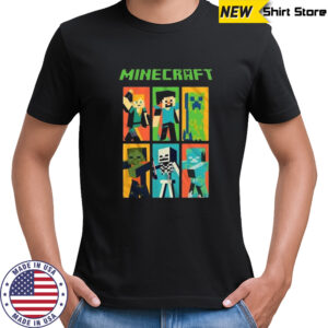 A Minecraft Movie Steve Cosplay Costume T-shirt