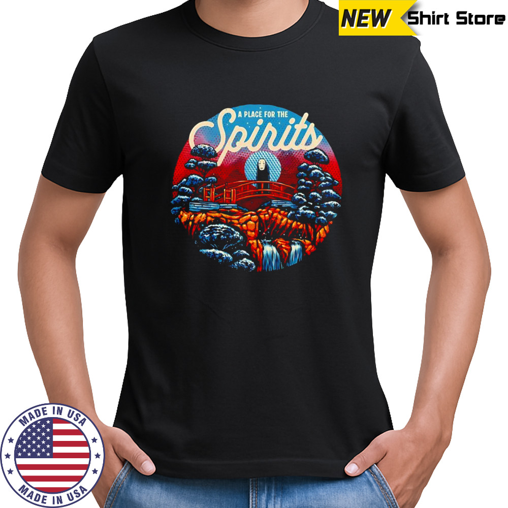 A Place For The Spirits No-Face anime character shirt