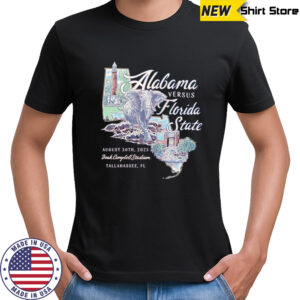 Alabama versus Florida State doak campbell stadium shirt