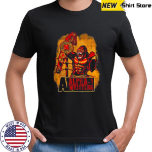 Alpha Wrestling A1 Champ Gorilla shirt