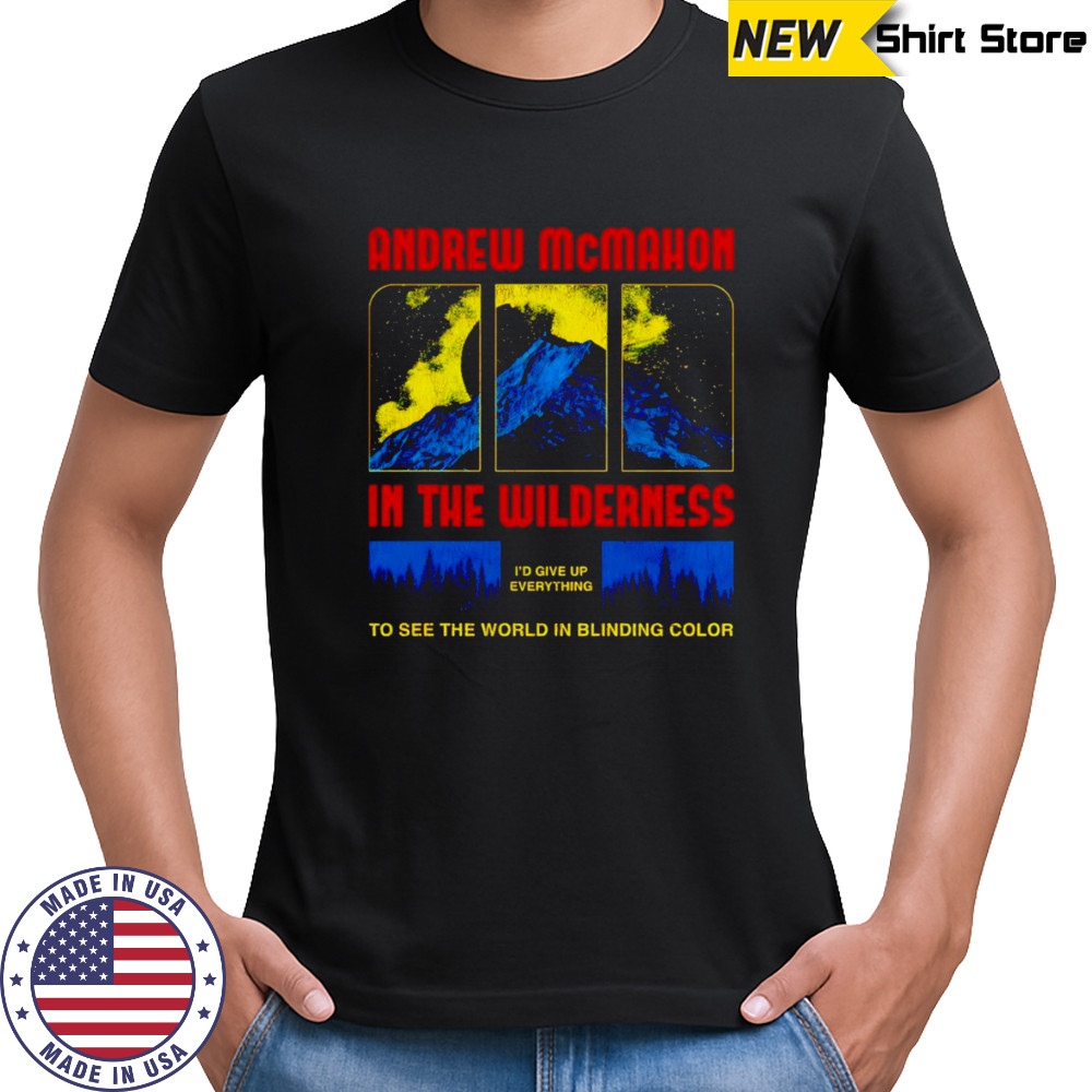 Andrew McMahon mountain shirt