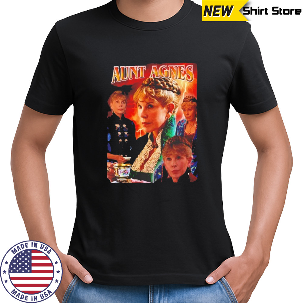 Annoyed Aunt Agnes the Gilded Age graphic shirt