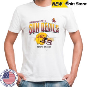 Arizona State Sun Devils Helmet Grid Tempe Football T-Shirt