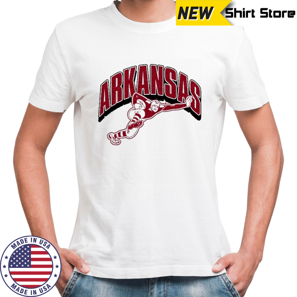Arkansas Razorbacks Heisman Mascot T-shirt