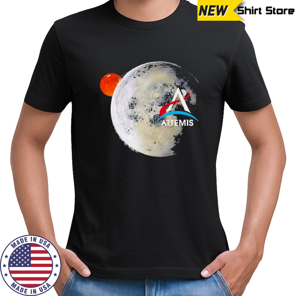 Artemis Moon And Mars T-Shirt