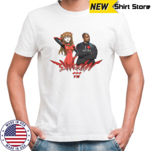 Asuka x West Evangelion shirt