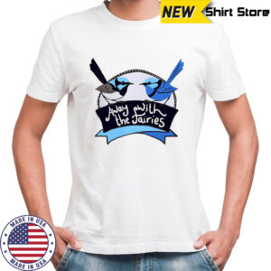 Away with the Fairies logo shirt