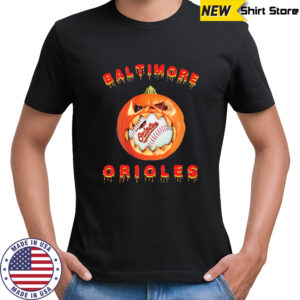 Baltimore Orioles Halloween Pumpkin Baseball 2025 shirt