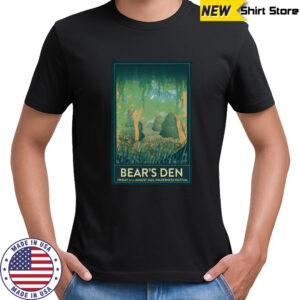 Bear’s Den Tour Aug 01 2025 Wilderness Festival Poster T-Shirt