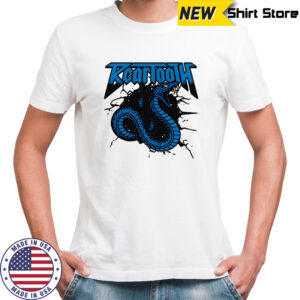 Beartooth blue snake shirt