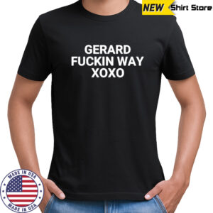 Belltower Bat Gerard Fuckin Way Xoxo T-Shirt
